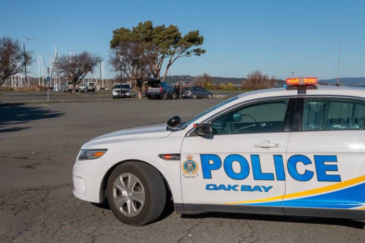 Police investigate after after a man was found dead in the Turkey Head parking lot Feb. 6. (Jesse Laufer/News Staff)